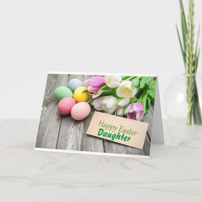 HAPPY EASTER **FILLE** ESPÉRER QUE C'EST LA CARTE  (Devant)