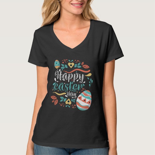 Happy Easter T-Shirt Funny Easter 1 (Devant)