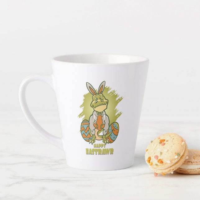 Happy Eastrawr | Latte Mug (En situation)