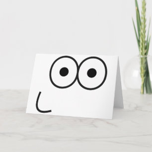 Happy Eyes and Mouth - Carte de voeux