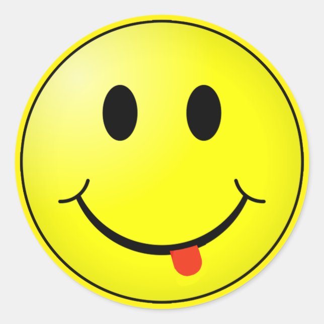 Happy Face sticker ! (Devant)