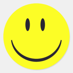 Happy Face Sticker