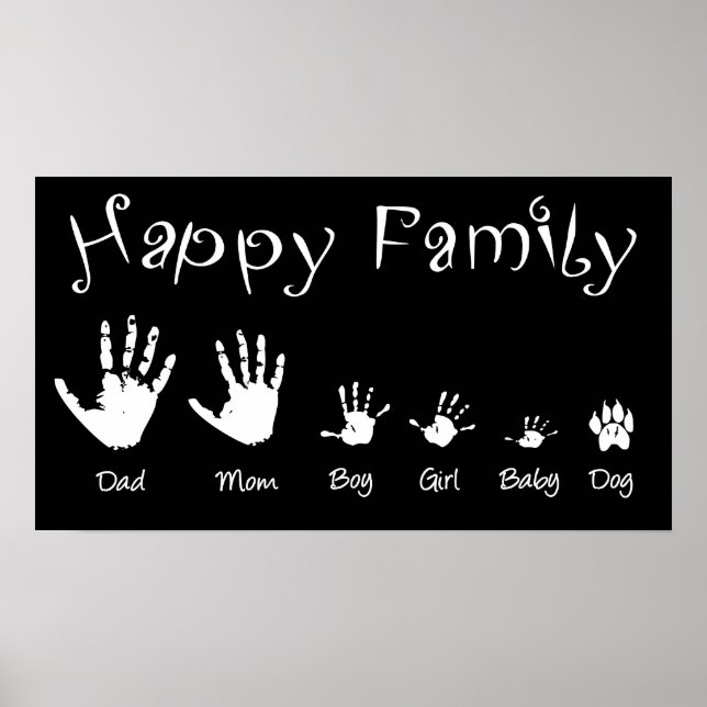'Happy family' poster (Devant)
