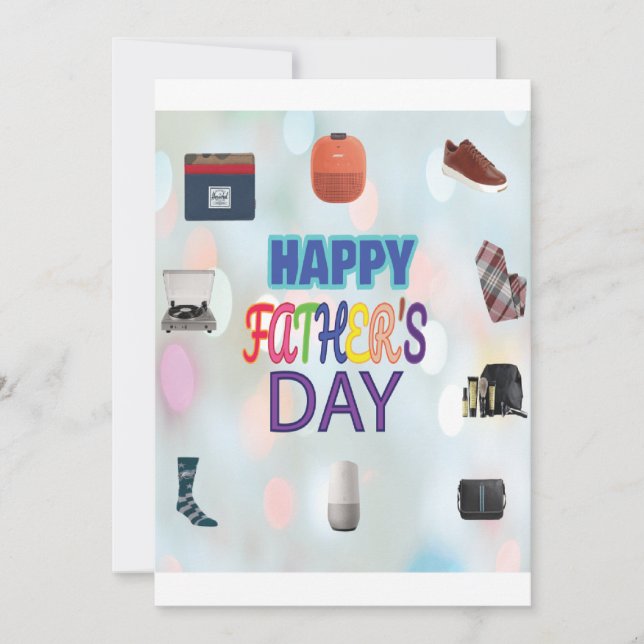 Happy Father's Day Invitation (Devant)