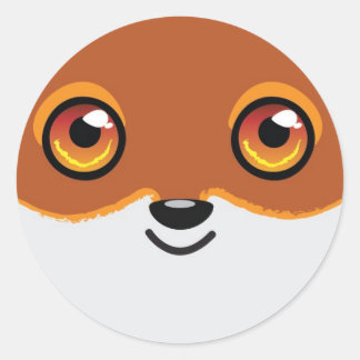Happy Fox sticker