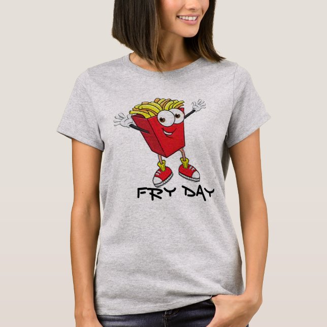happy frday friday tgif drôle de dessin de t-shirt (Devant)