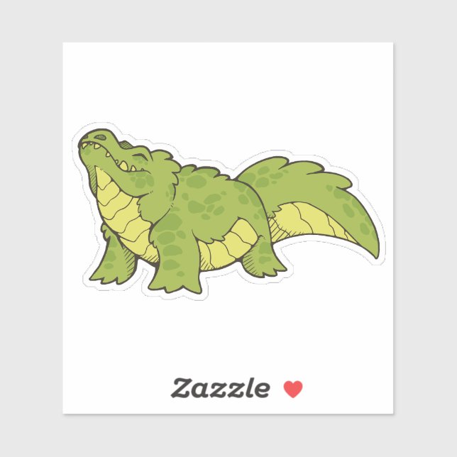Happy Gator Sticker (Feuille)