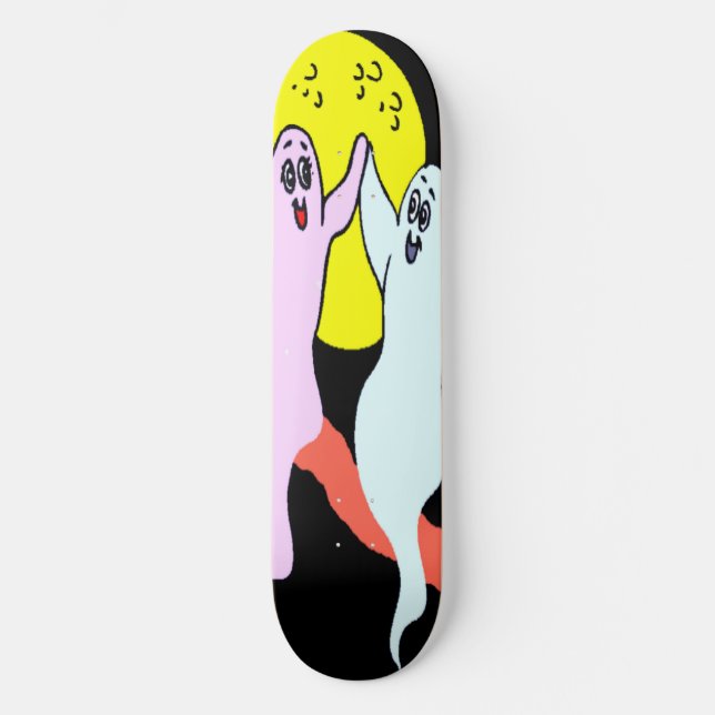 Happy Ghosts Skateboard (Recto)