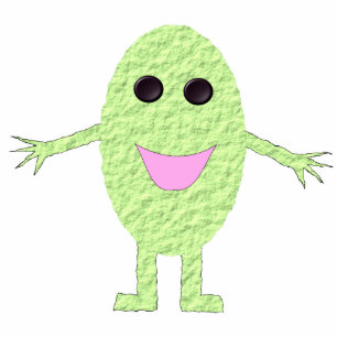 Happy Green Grape Photo Sculpture