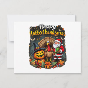 Happy Hallo Merci mas Joyeux Noël Père Noël