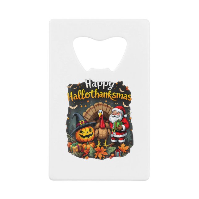 Happy Hallo Merci mas Joyeux Noël Père Noël (Devant)