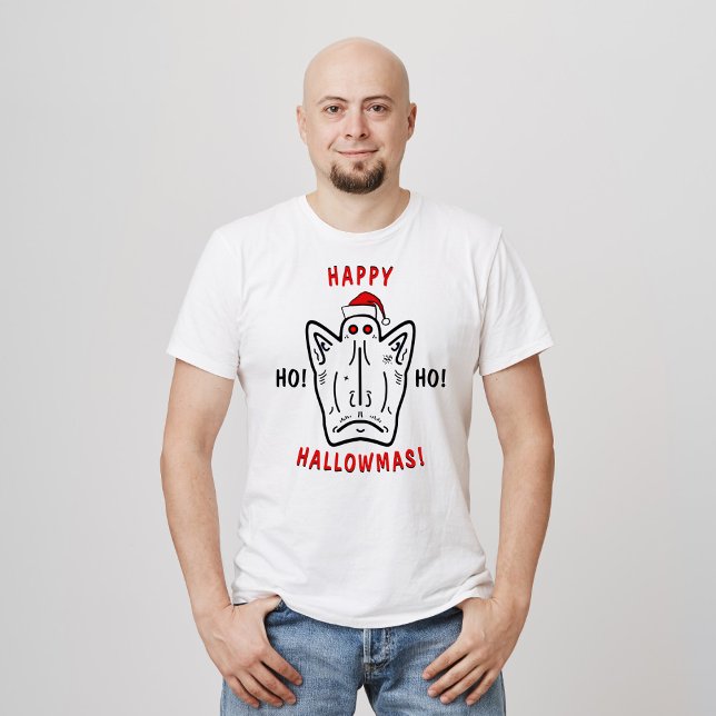Happy HalloMas (Halloween + X-Mas) ! v1 T-Shirt (Créateur téléchargé)