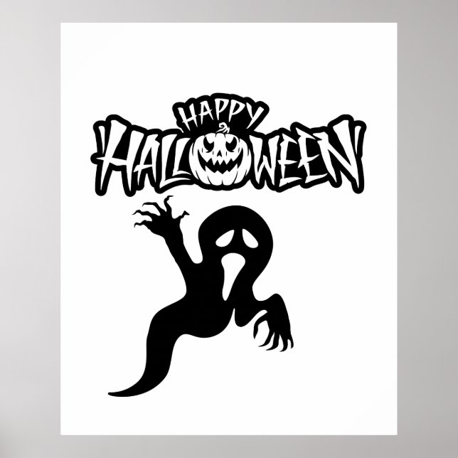 Happy Halloween Affiche (Devant)