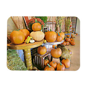 Happy Halloween automne Afficher Magnet Citrouille