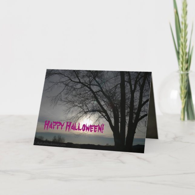 Happy Halloween - Carte de voeux (Devant)