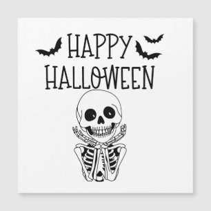 Happy Halloween Carte magnétique