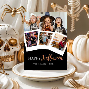 Happy Halloween Carte photo moderne
