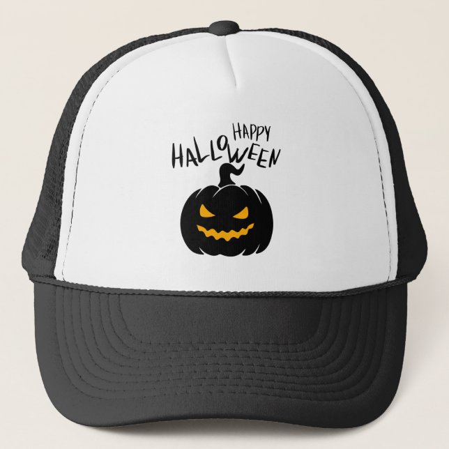 Happy Halloween casquette trucker (Devant)