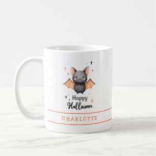 Happy Halloween chauve-souris Custom café Mug