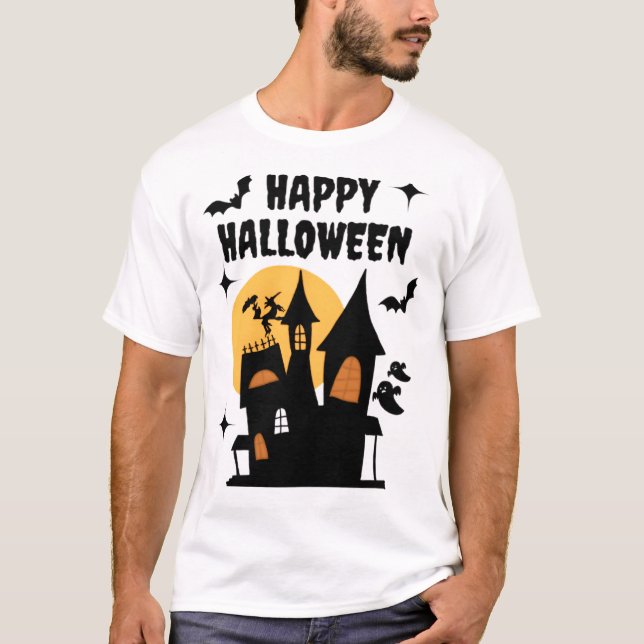 Happy Halloween | Classic Halloween T-Shirt (Devant)