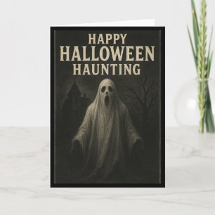 Happy Halloween Hauning - Carte de voeux Ghoost