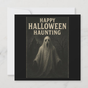 Happy Halloween Hauning - Carte de voeux Ghoost