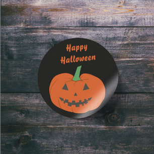 Happy Halloween Jack-o'-lantern Citrouille Sticker