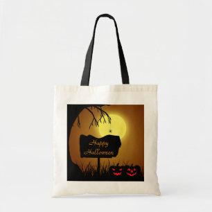 Happy Halloween Jack O Lantern Citrouilles - Sac f