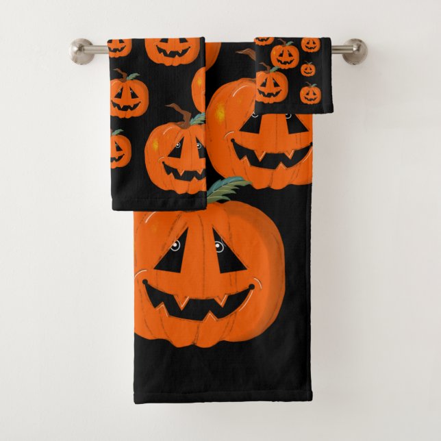 Happy Halloween Jack-o'-lantern Illustration Art (En situation)