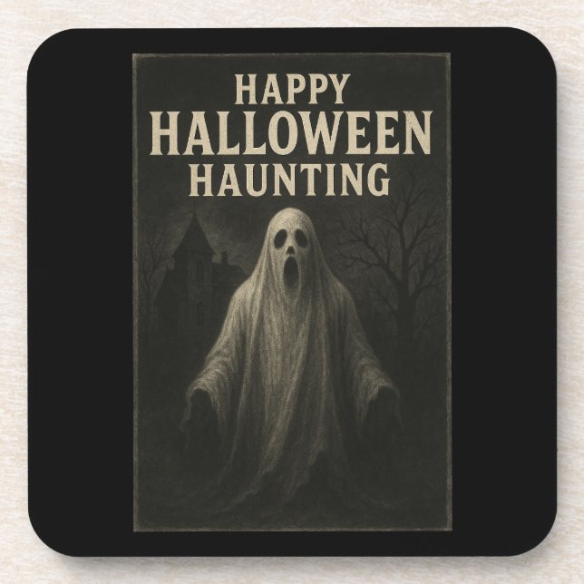 Happy Halloween joyeuse - Dessous de verre de tabl (Devant)