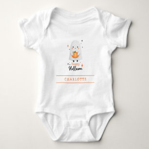 Happy Halloween Mignon Fantôme Body pour Bébé sur