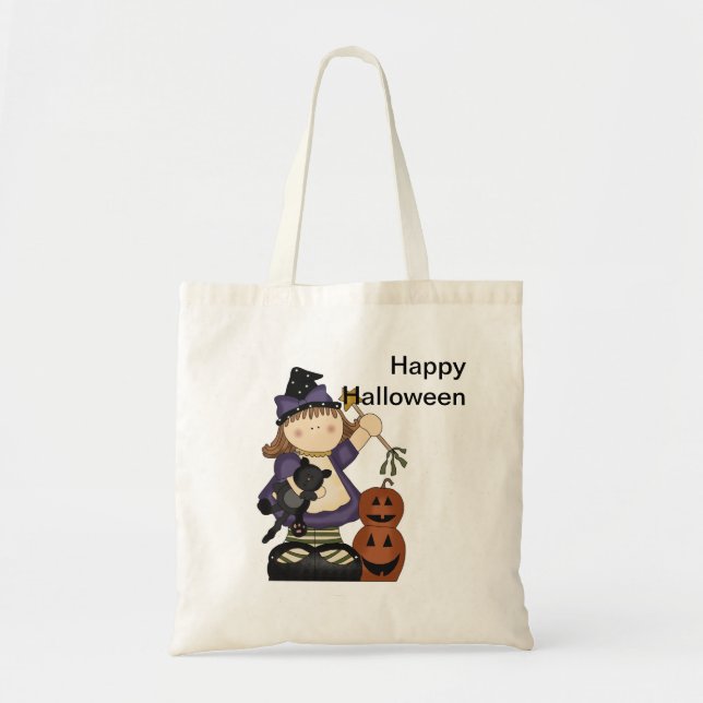 Happy Halloween Petit sorcier ou le sac de traitem (Devant)