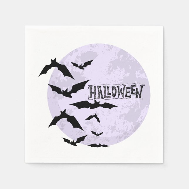 Happy Halloween Serviette en papier (Devant)