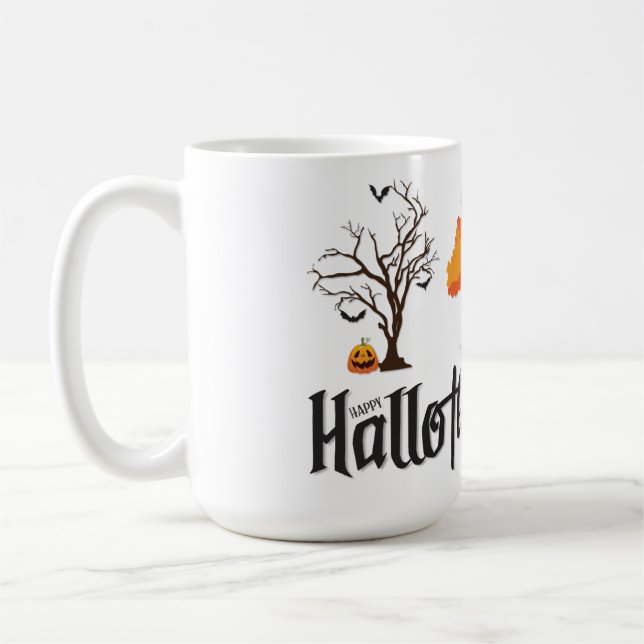 Happy HallowThanksMas Mug (Gauche)