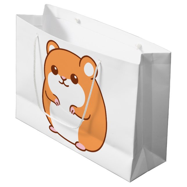 Happy Hamster Cadeaux Sacs (Devant Angle)