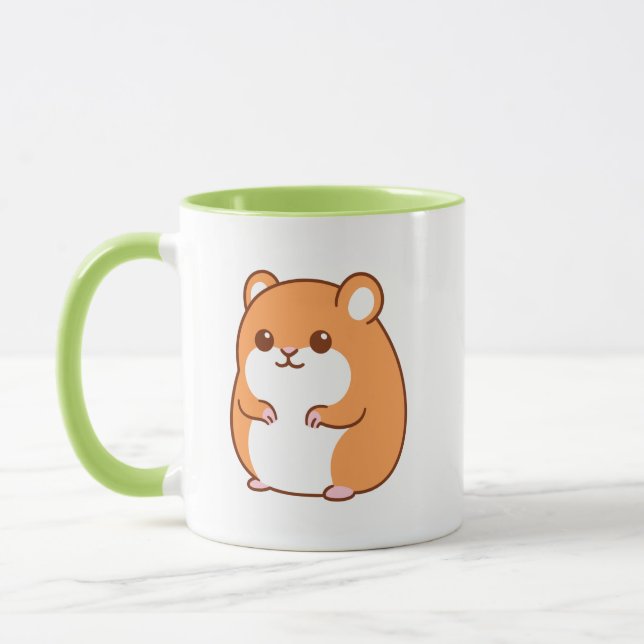 Happy Hamster Mug (Gauche)