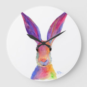 Happy Hare ' JELLY BEAN ' Horloge de Shirley Mac