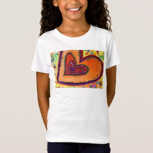 Happy Hearts Love Art Peinture T-Shirts