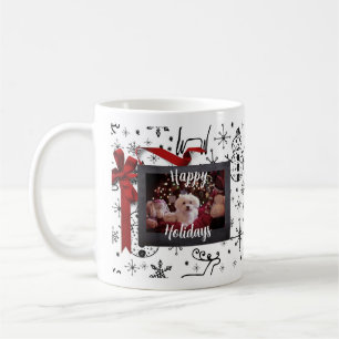 Happy Holiday Personnalisez Pet Thème café Mug