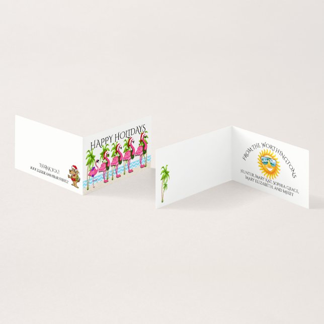 Happy Holidays Flamant rose Style #holidayZ (Inside and Outside)