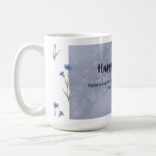 Happy Holidays Mug : Levez une Coupe aux Vacances! (Gauche)