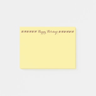 Happy Holidays Post-it® Notes de RoseWrites