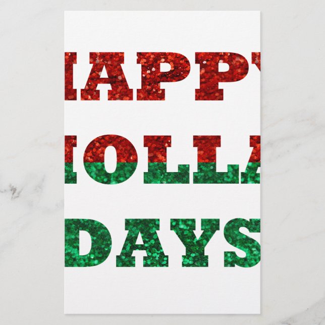 happy holla days (Devant)