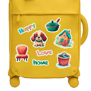 Happy Home Jote Stickers Chiot Set