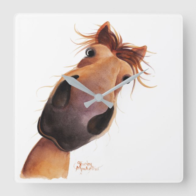 Happy Horse ' MAD MAX ' sur une horloge murale (Recto)