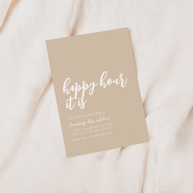 Happy Hour C'Est Cocktail Invitation (Créateur téléchargé)