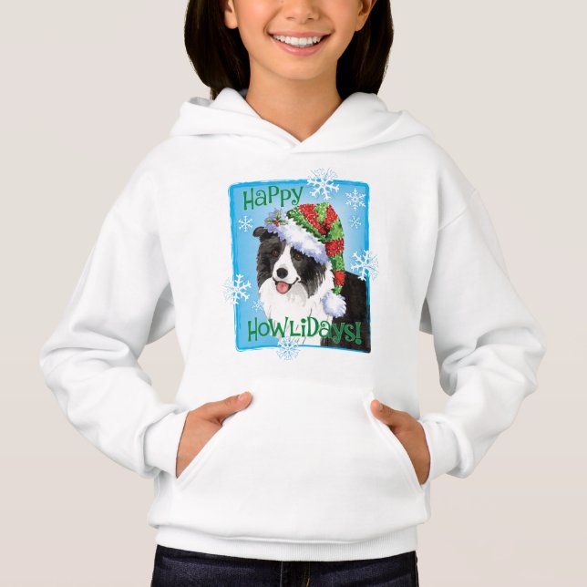 Happy Howlidays Bordure Collie (Devant)