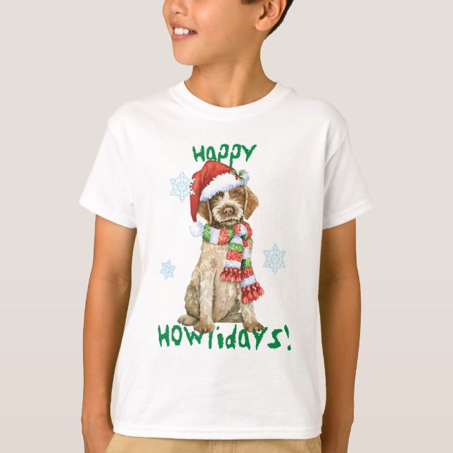 Happy Howlidays Griffon T-Shirt (Devant)