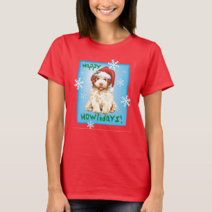 Happy Howlidays Lagotto Romagnolo T-Shirt