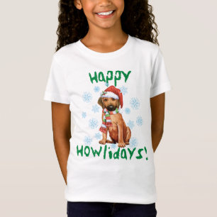Happy Howlidays Rhodesian Ridgeback T-Shirt